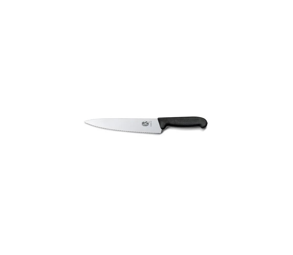 Victorinox - Nóż kuchenny FIBROX 25 cm czarny