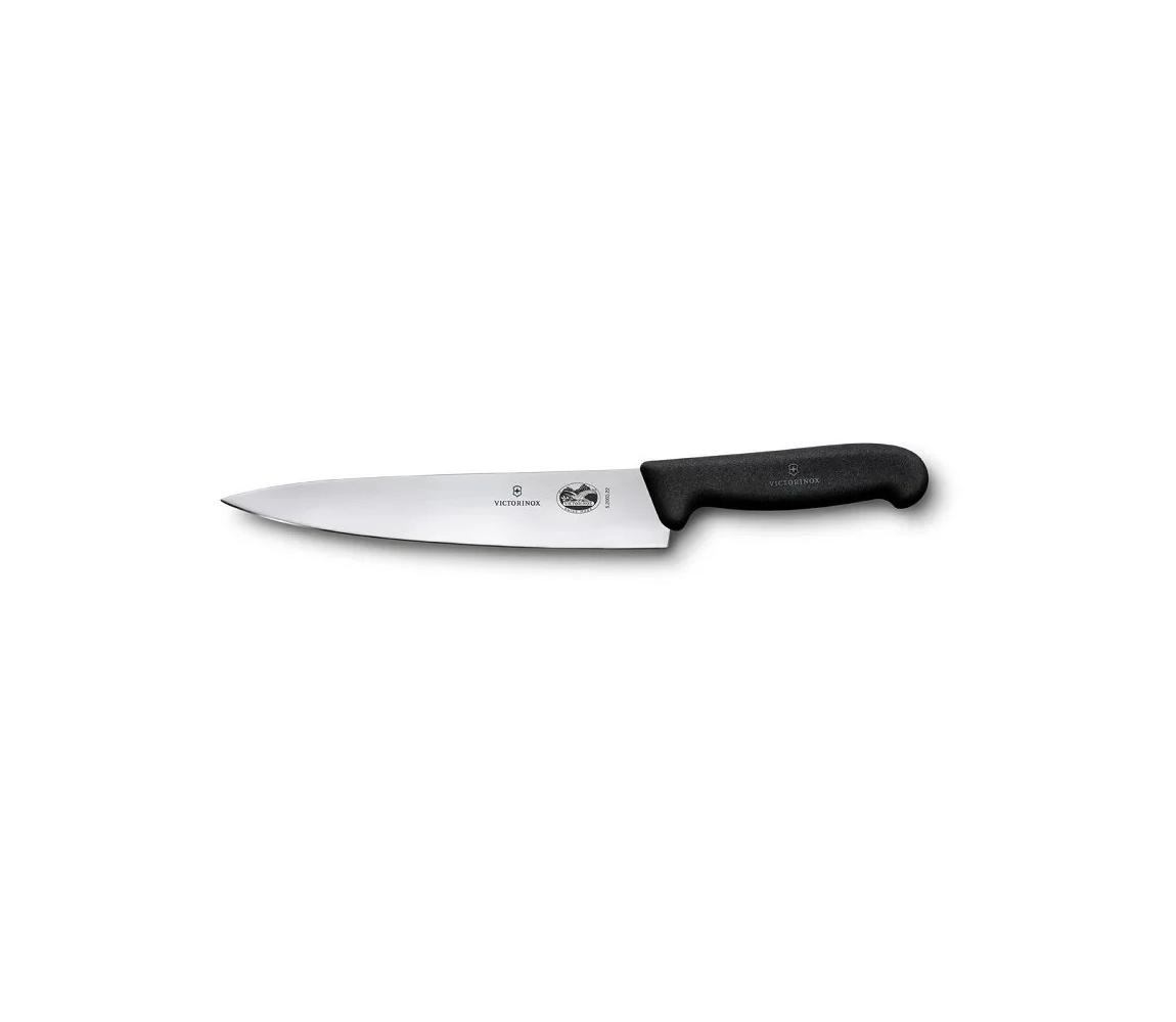 Victorinox - Nóż kuchenny FIBROX 28 cm czarny