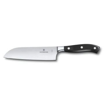Victorinox - Nóż kuchenny Santoku GRAND MAITRE 17 cm czarny