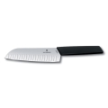 Victorinox - Nóż kuchenny Santoku SWISS MODERN 17 cm czarny