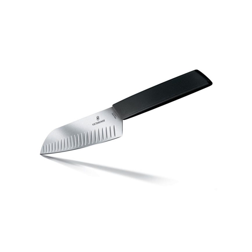 Victorinox - Nóż kuchenny Santoku SWISS MODERN 17 cm czarny