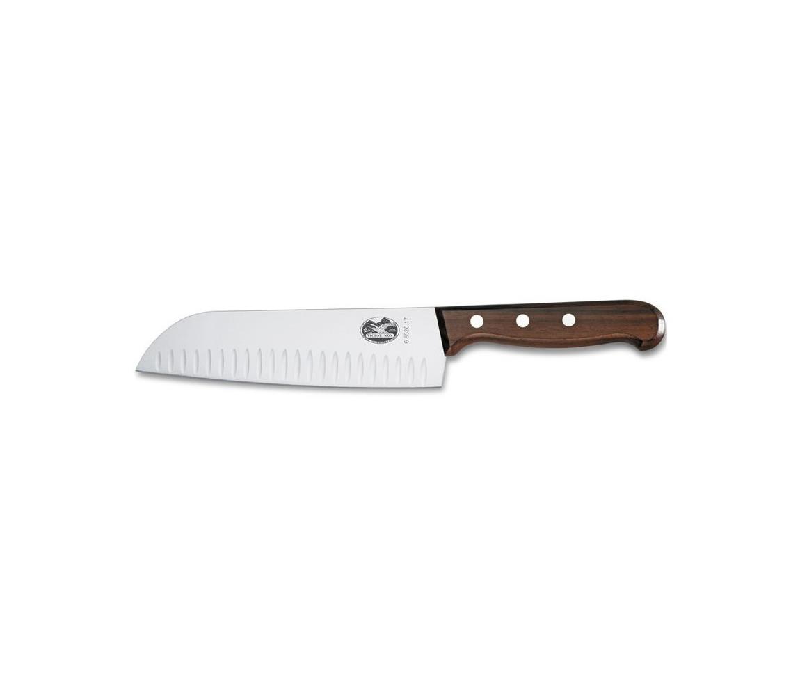 Victorinox - Nóż kuchenny Santoku WOOD 17 cm klon
