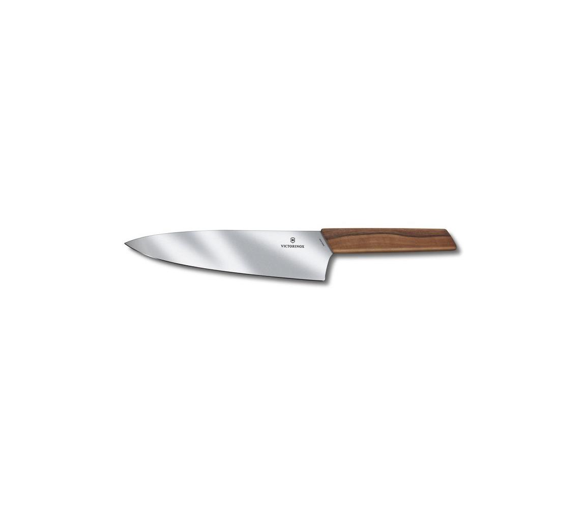 Victorinox - Nóż kuchenny SWISS MODERN 20 cm orzech