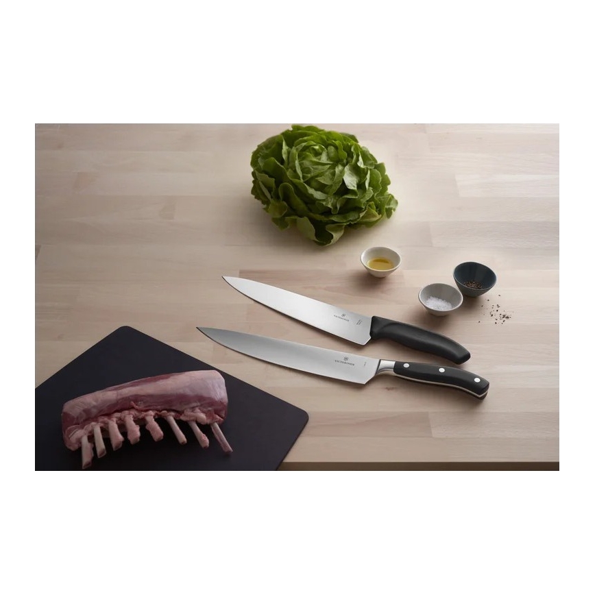 Victorinox - Nóż szefa kuchni GRAND MAITRE 25 cm czarny