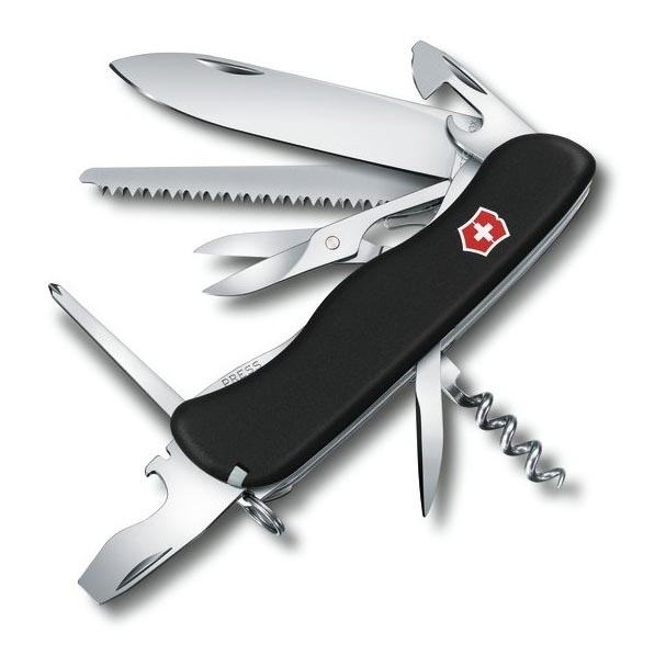 Victorinox - Scyzoryk wielofunkcyjny 11,1 cm/14 funkcji czarny