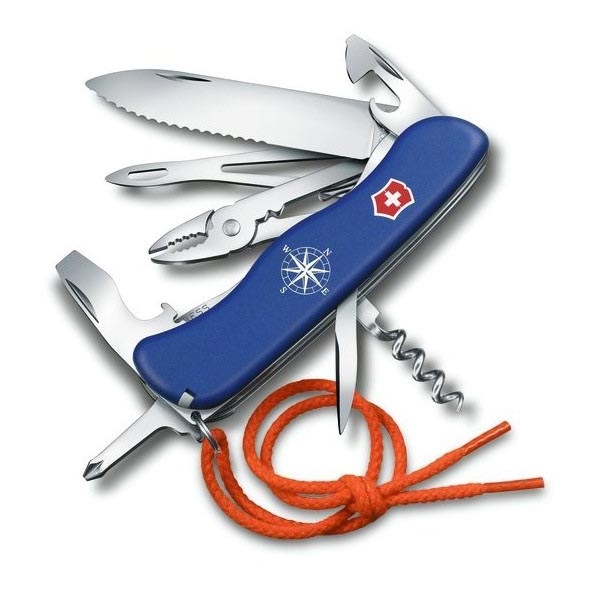 Victorinox - Scyzoryk wielofunkcyjny 11,1 cm/18 funkcji niebiesko-pomarańczowy