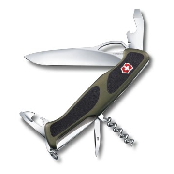 Victorinox - Scyzoryk wielofunkcyjny 13 cm/11 funkcji zielony/czarny