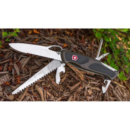 Victorinox - Scyzoryk wielofunkcyjny 13 cm/12 funkcji zielony/czarny