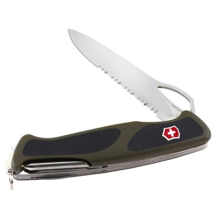 Victorinox - Scyzoryk wielofunkcyjny 13 cm/12 funkcji zielony/czarny