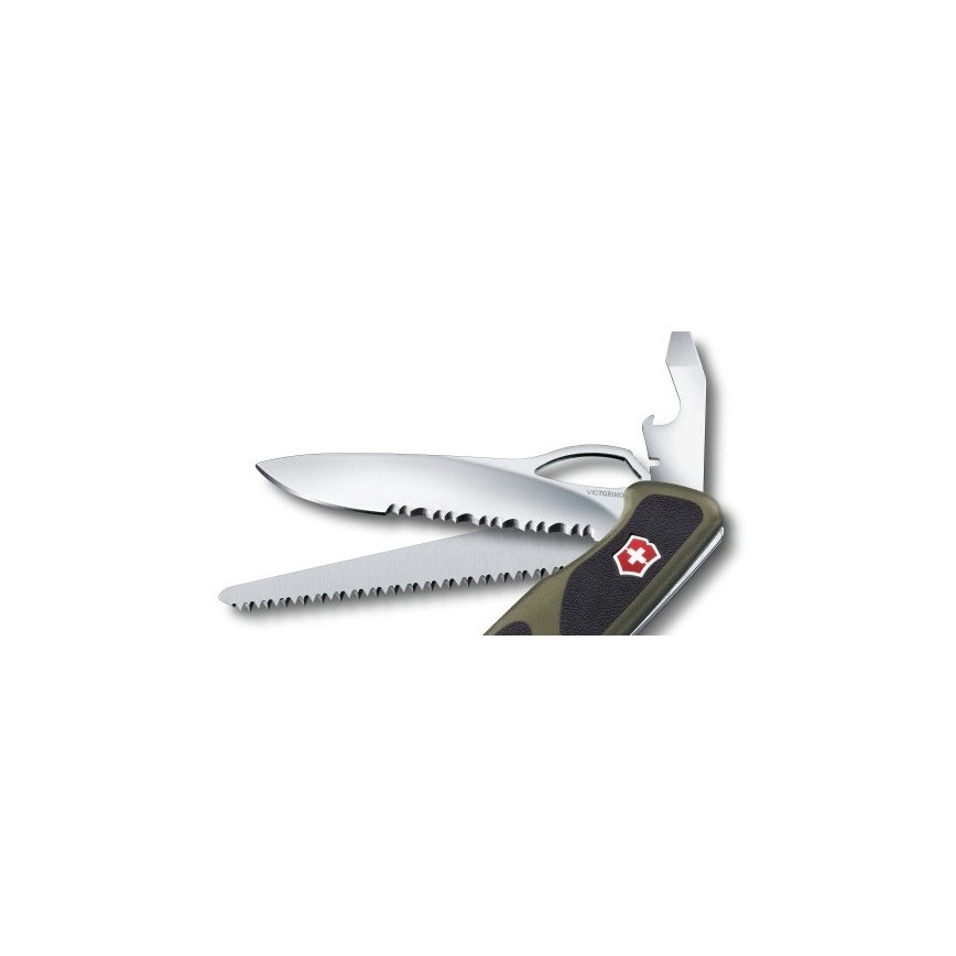 Victorinox - Scyzoryk wielofunkcyjny 13 cm/12 funkcji zielony/czarny