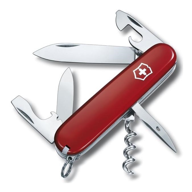 Victorinox - Scyzoryk wielofunkcyjny 9,1 cm/12 funkcji czerwony