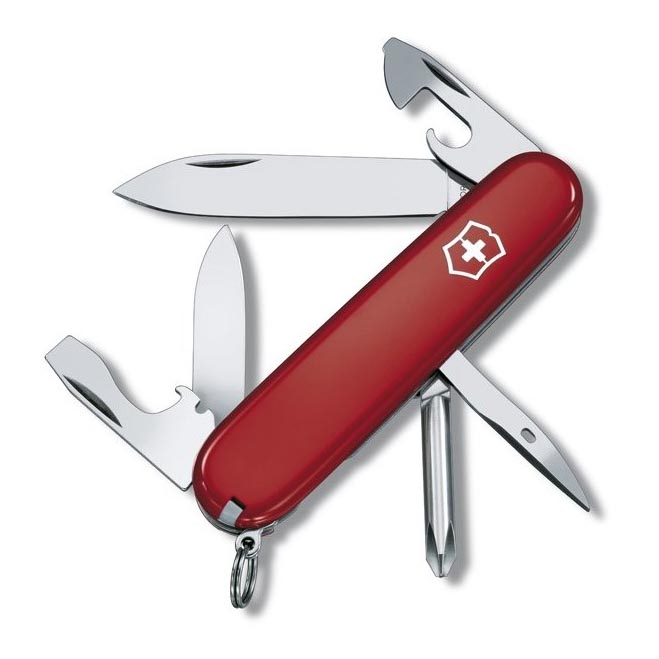 Victorinox - Scyzoryk wielofunkcyjny 9,1 cm/12 funkcji czerwony