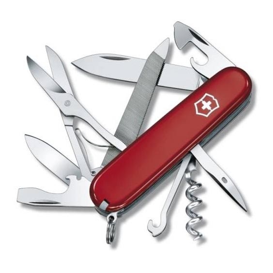 Victorinox - Scyzoryk wielofunkcyjny 9,1 cm/18 funkcji czerwony