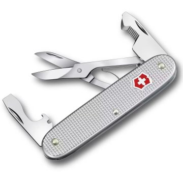 Victorinox - Wielofunkcyjne narzędzie kieszonkowe COMPANION SLIM ALOX 9,3 cm/6 funkcji srebrne