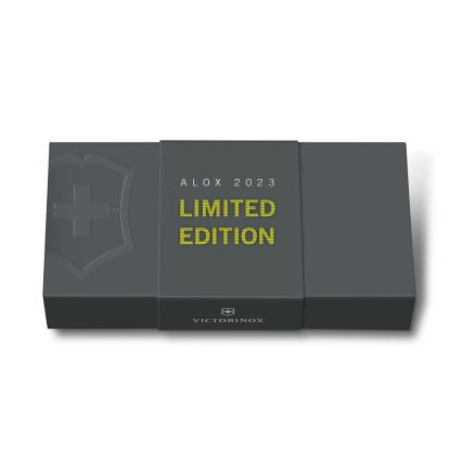 Victorinox - Wielofunkcyjny scyzoryk Alox Limited edition 9,3 cm/9 funkcji zielony