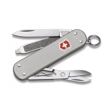 Victorinox - Wielofunkcyjny scyzoryk CLASSIC ALOX 5,8 cm/5 funkcji srebrne