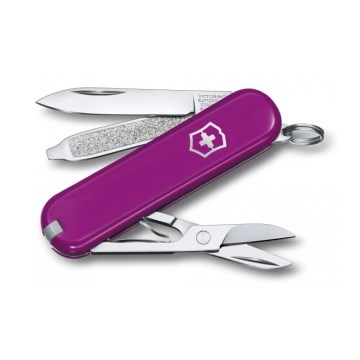 Victorinox - Wielofunkcyjny scyzoryk CLASSIC SD 5,8 cm/7 funkcji fioletowy