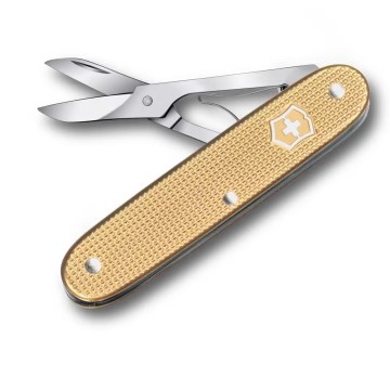 Victorinox - Wielofunkcyjny scyzoryk COMPANION X ALOX 9,3 cm/2 funkcje złoty