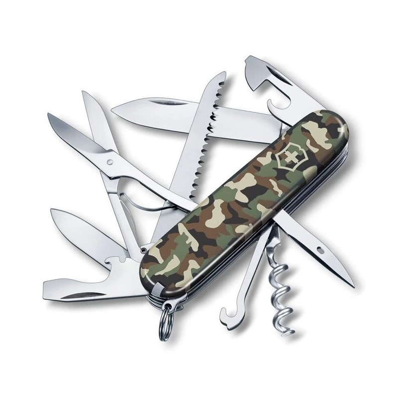 Victorinox - Wielofunkcyjny scyzoryk HUNTSMAN 9,1 cm/15 funkcji kamuflaż