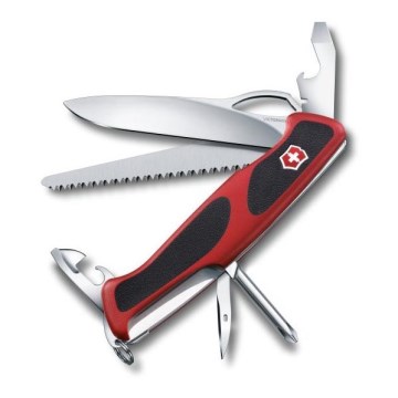 Victorinox - Wielofunkcyjny scyzoryk kieszonkowy 13 cm/12 funkcji czerwony