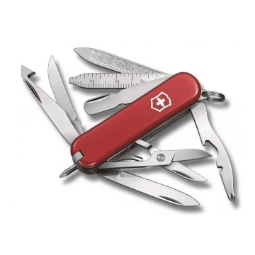 Victorinox - Wielofunkcyjny scyzoryk MINICHAMP 5,8 cm/18 funkcji czerwony