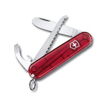 Victorinox - Wielofunkcyjny scyzoryk MY FIRST VICTORINOX 8,4 cm/8 funkcji czerwony
