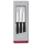 Victorinox - Zestaw 3 noży kuchennych do warzyw czarny