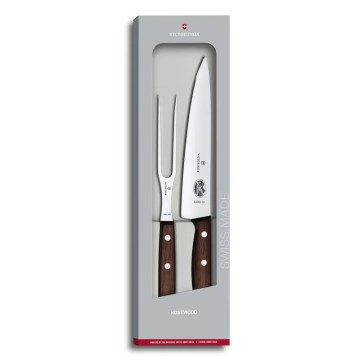 Victorinox - Zestaw do porcjowania WOOD, 2 szt., klon