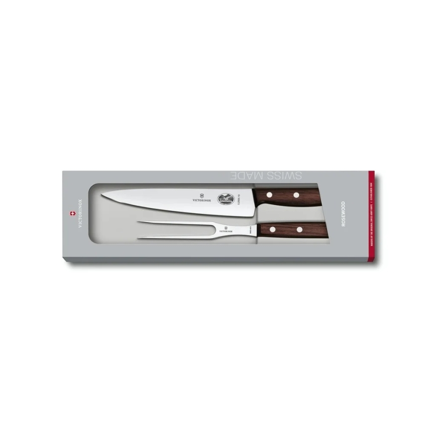 Victorinox - Zestaw do porcjowania WOOD, 2 szt., klon