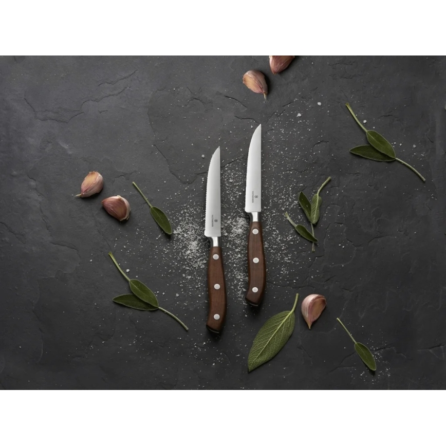 Victorinox - Zestaw noży do steków GRAND MAITRE, 12 cm, 2 szt., klon