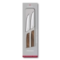 Victorinox - Zestaw noży do steków SWISS MODERN, 12 cm, 2 szt., orzech