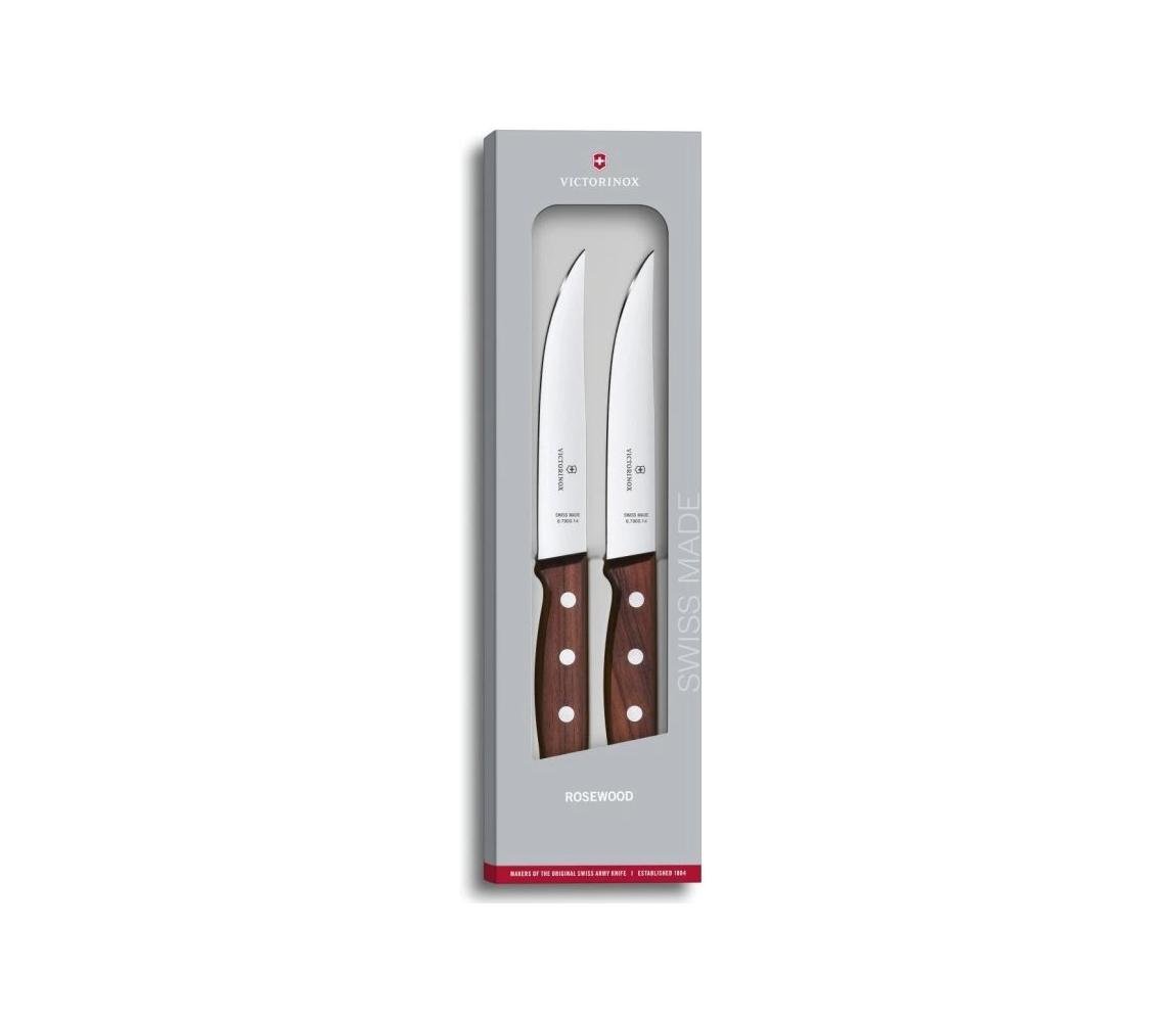 Victorinox - Zestaw noży do steków WOOD 14 cm, 2 szt., klon