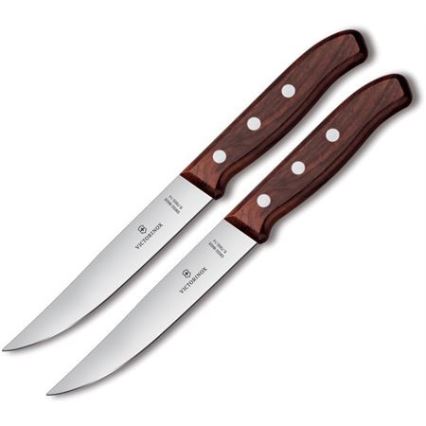 Victorinox - Zestaw noży do steków WOOD 14 cm, 2 szt., klon