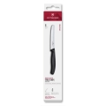 Victorinox - Zestaw noży kuchennych do warzyw SWISS CLASSIC 11 cm, 6 szt., czarny