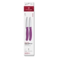 Victorinox - Zestaw noży kuchennych do warzyw SWISS CLASSIC 8 cm, 2 szt., fioletowy