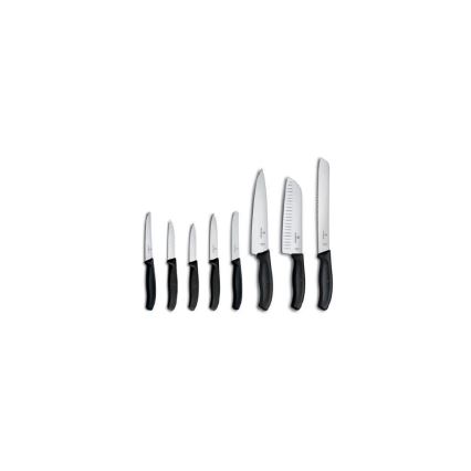 Victorinox - Zestaw noży kuchennych w bloku SWISS CLASSIC, 9 szt., buk/beżowy