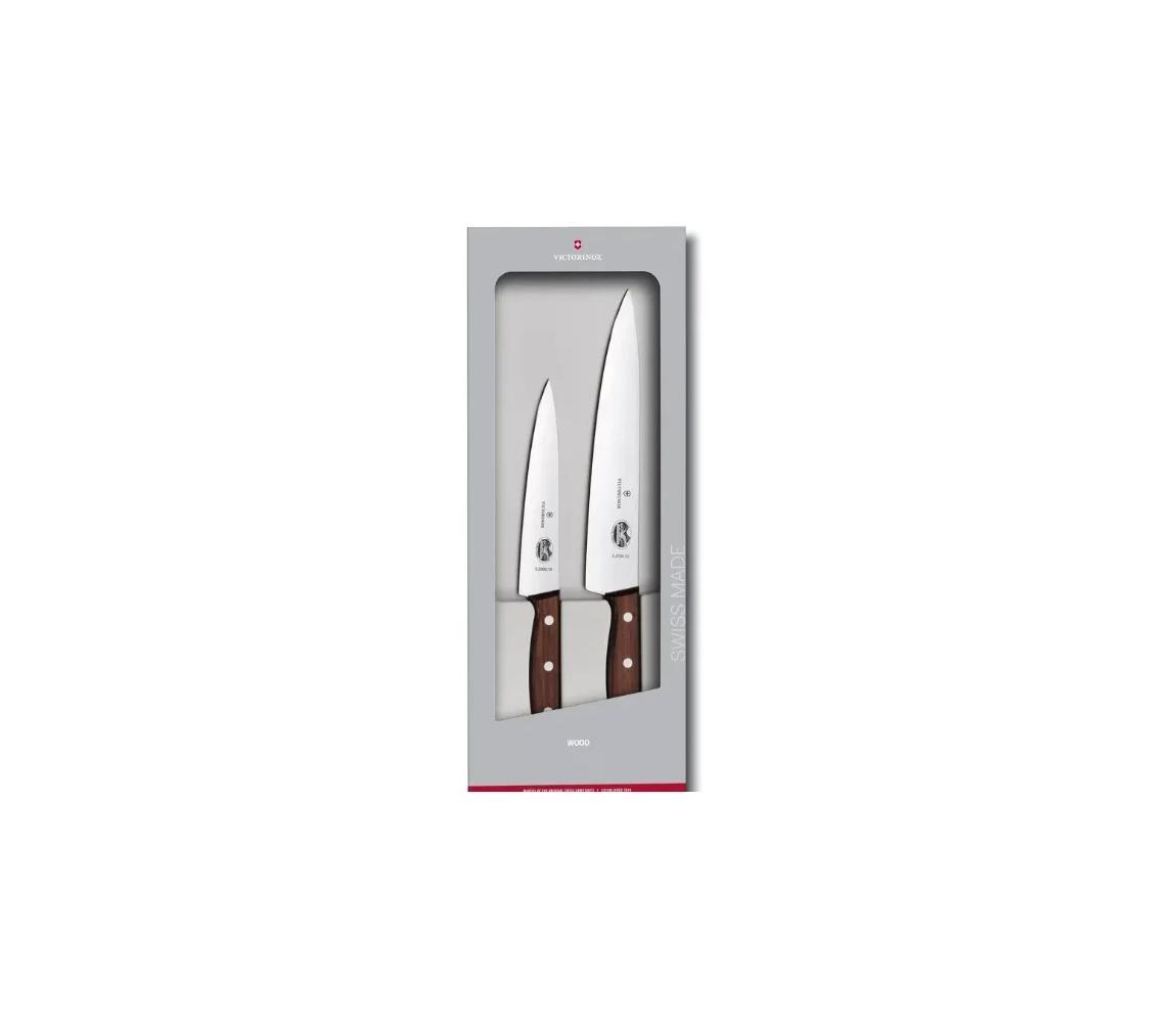 Victorinox - Zestaw noży kuchennych WOOD 2 szt. klon