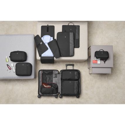 Victorinox - Zestaw podróżnych organizerów Travel Essentials 3 szt. czarny