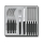 Victorinox - Zestaw sztućców SWISS MODERN, 12-częściowy, czarny