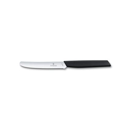 Victorinox - Zestaw sztućców SWISS MODERN, 12-częściowy, czarny