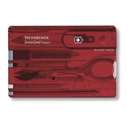 Victorinox - Zestaw wielofunkcyjny 10 funkcji czerwony