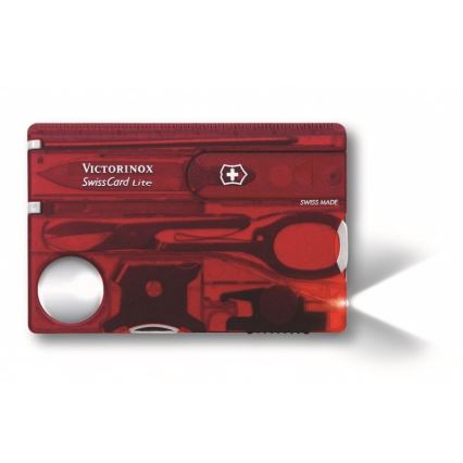 Victorinox - Zestaw wielofunkcyjny 13 funkcji czerwony