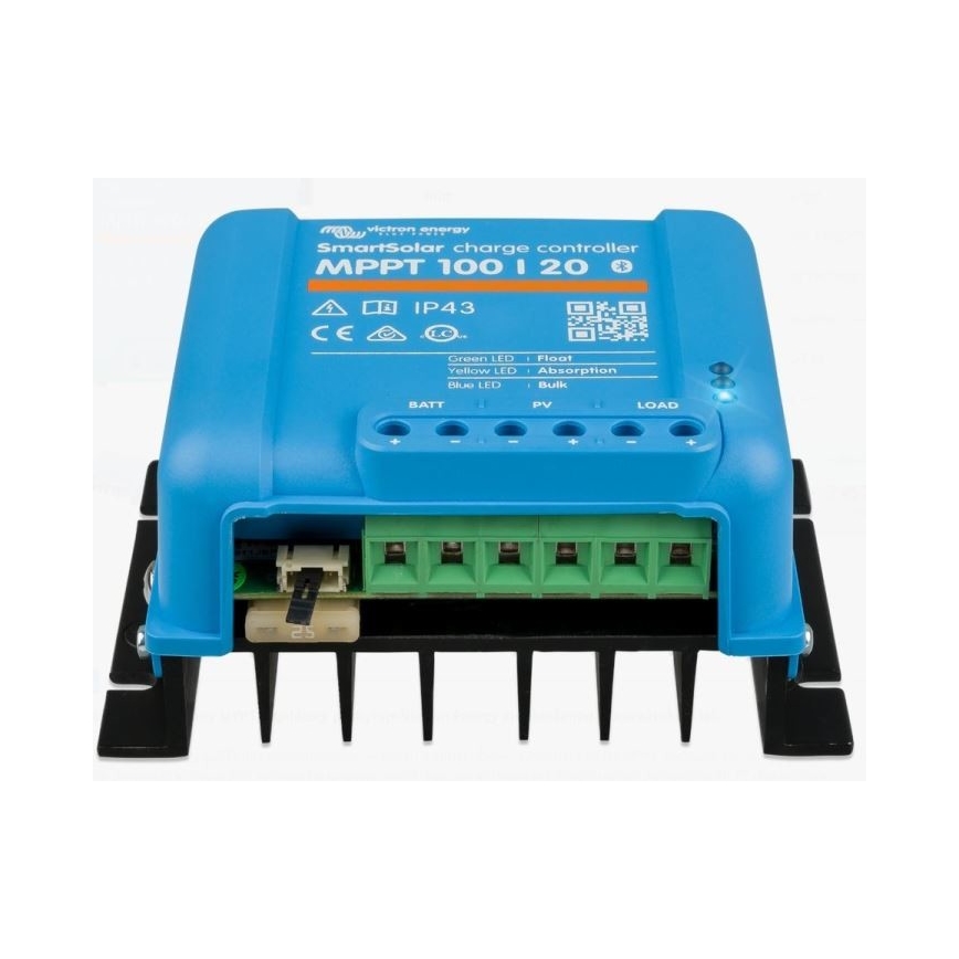 Victron Energy - Inteligentny regulator ładowania solarnego MPPT 100/20