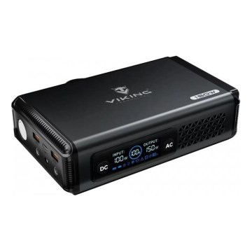 Viking - generator bateryjny z wyświetlaczem LED i Power Delivery o pojemności 10000 mAh