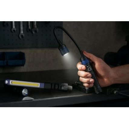 Viking - Ładowalna latarka LED 3 w 1 LED/5V IPX4 380 lm 2200 mAh