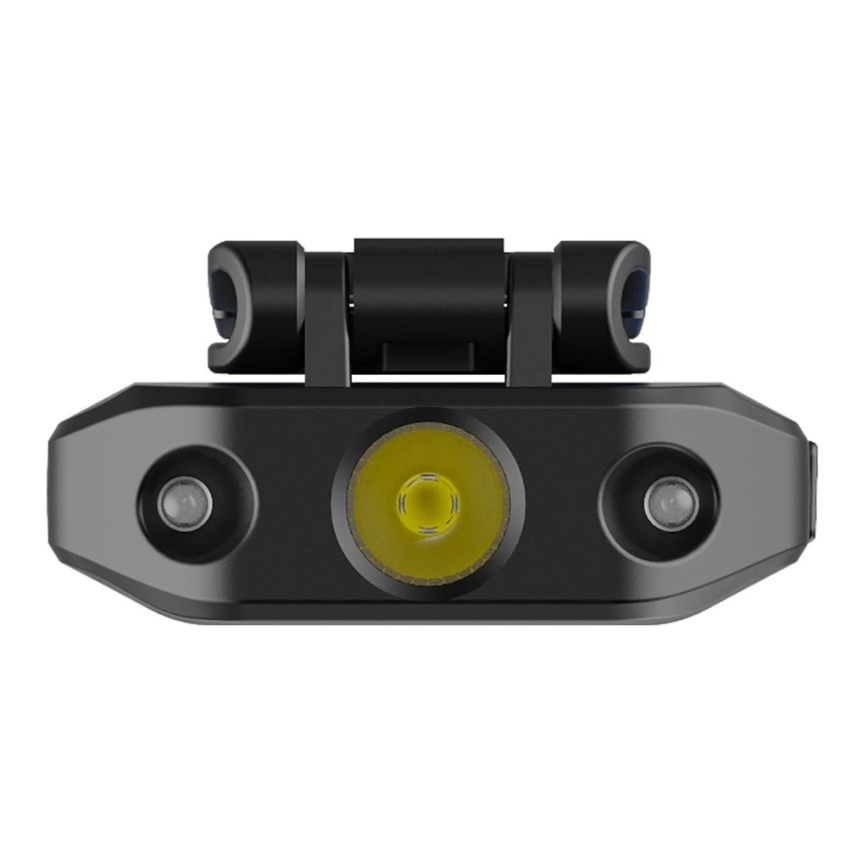 Viking - Ładowalna latarka LED ze ściemnianiem, z czujnikiem i czerwonym światłem, 5V, IPX4, 200 lm, 500 mAh