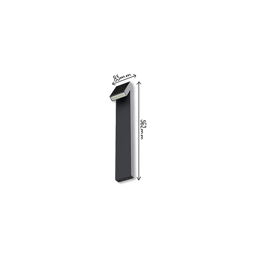 Viking - Lampa solarna LED/1,4W/3,7V IP65 3000K