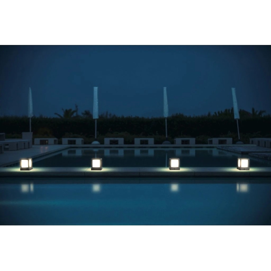 Viking - Lampa solarna LED z czujnikiem LED/1,4W/3,7V IP54 4000K 2000 mAh