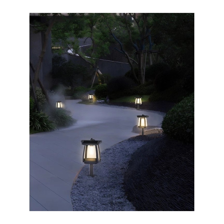 Viking - Lampa solarna LED z czujnikiem LED/2W/3,7V IP54 4000K 2000 mAh