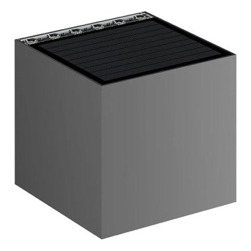 Viking - LED Ściemnialny solarny kinkiet LED/1W/3,7V IP54 4000K 2000 mAh